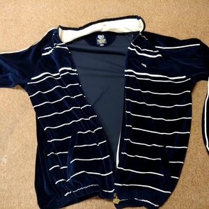 Vintage  Ecko Unlmtd Velour Track Jacket